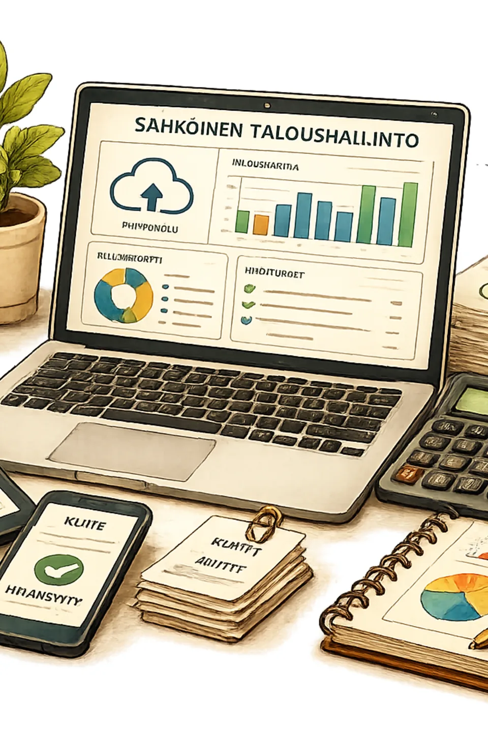 Sähköinen palvelu skaalautuu keskisuurellekin yritykselle